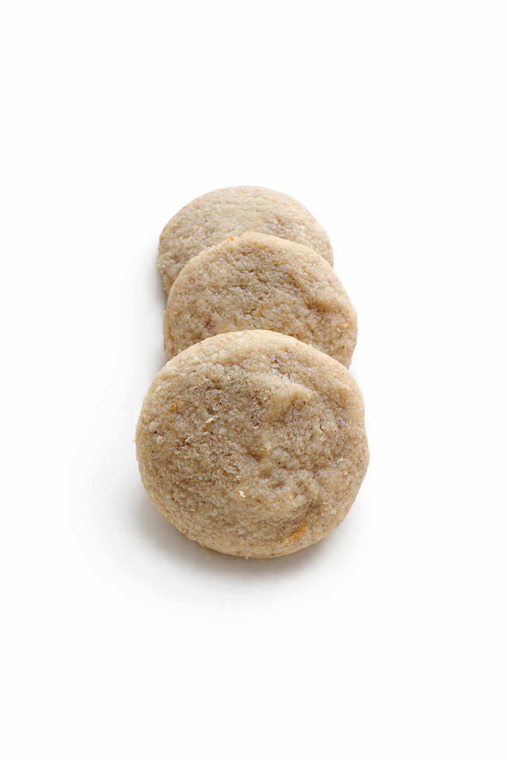 sugar cookies on a white backdrop